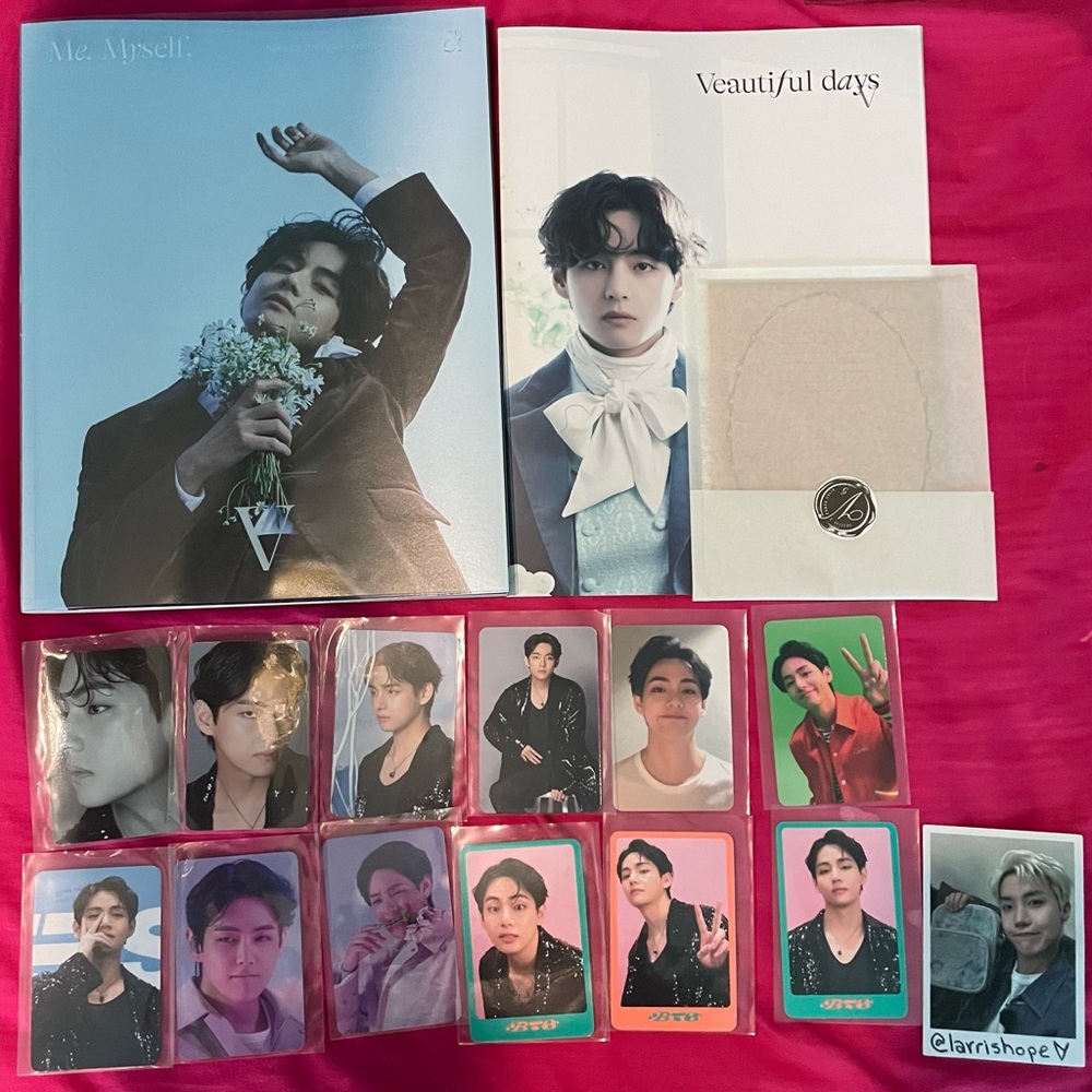 BTS Me, Myself & Taehyung Photofolio